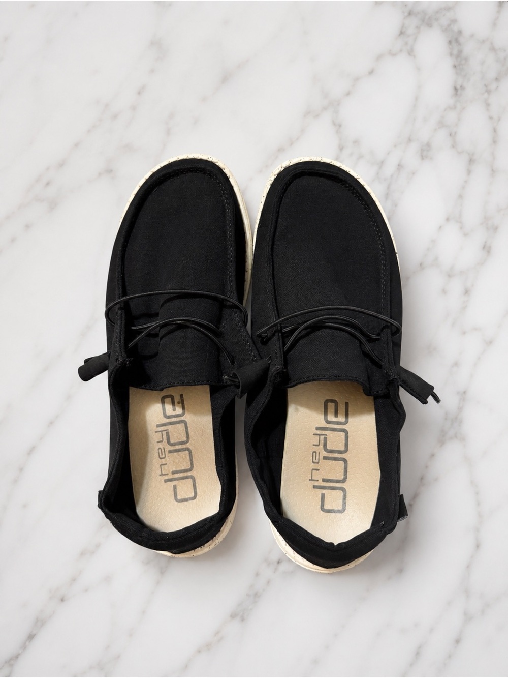 Women’s Hey Dude Black- Size 8
